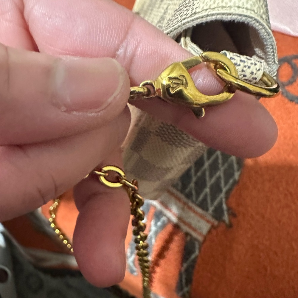 LOUIS VUITTON ❤️🌟MI2146 FELICIE DAMIER AZUR ⭐️ - Picture 7 of 16